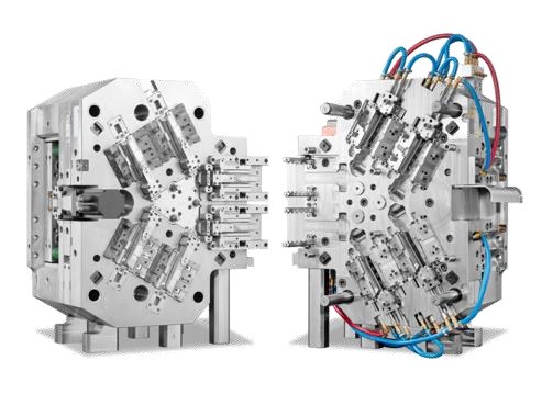 Personal care injection mold with hot runner