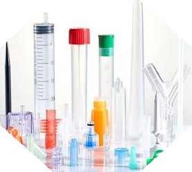 Molded medical disposables